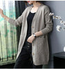 Ladies Sweater Jacket Autumn Winter V-neck Be All-match Women's Knitting Cardigan Sweater Coat Loose Comfortable Female Top