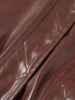 Spring Set Women's Matching Sets Faux Leather Bomber Jacket Two-Piece Set Top Mini Skirt Shorts Pants Woman Clothes Streetwear