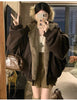 Winter Double Sided Wearable Plus Velvet Thick Warm Loose Women Parka Coats Fleece Hooded Casual All-match Cotton Padded Jackets