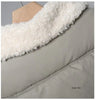 Women's Down Cotton Jacket Korean Thick Lapel Ladies Winter Parka Coat Loose Lambswool Sense of Design Female Outerwear
