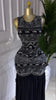 Women Printed Ruched Stacked Fit and Flare Long Maxi Dress Winter Evening Party Education Vacation Dresses Vestido