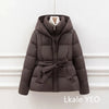 Women's Down Cotton Padded Jacket Short Loose Korean Version Ladies Outerwear Comfortable Elegant Lady Winter Parka Coat