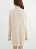 Turtleneck Sweater Women's Pullovers 100% Merino Wool Long Sweater Dress Fall Winter Warm Long Sleeve Knit Jumper Female Dresses
