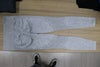 Women High Waist Seamless Yoga Pants Letter Sand Washed Hip Lifting Tight Waist Exercise Outdoor Sports Leggings