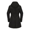 Spring Autumn Hooded Water-repellent Jacket with Belt Thin Casual Loose Trench Coat Women Windbreaker