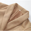 Vintage Oversized Suede Leather Jacket Women Shoulder Pad Full Sleeve One Button Coat autumn Lady Chic Bomber Streetwear