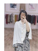 Large Shawl for Womens Spring and Autumn Versatile Diagonal Buckle Loose Cape Knitted Shawls