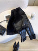 Faux PU Leather Coats Women Fur Collar Coat Thick Warm Short Jackets Spring Streetwear Button Open Stitch Jacket Autumn Winter