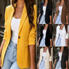 Women's Blazer – Slim Fit Short Design Jacket, Office Casual Workwear for Petite