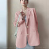 Spring Women's Loose Suit Jacket Loose Casual Design Street Style Long Sleeve Office Blazers for Women