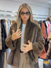 Women Thick Faux Fur Coat Lapel Hidden Button Loose Elegant Lady Outerwear Female Street Warm Commute Overcoat