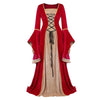 5XL women velvet evening dress indian medieval victorian dress custom designed victoria cosplay retro fancy dress long fa
