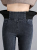 Elastic Waist Skinny Jeans Women Spring Slim Stretch Denim Pants Vintage Pencil Vaqueros Mom Pantalones De Mujer