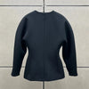 Women's jacket autumn single breasted slim long sleeved top Shoulder sleeves V-neck women's suit jacket Women's coat