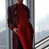 Turtleneck Long Sleeve Maxi Dress For Women Irregular Bodycon Long Dress Femme Temperament Evening Dress