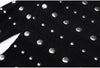 Spring And Autumn Elastic Knitted Round Neck Slim Fit Metal Sheet Long Sleeved Women's Dress