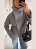 Elegant Women's Coat High Stand Collar Full Sleeve Double Breasted Solid Female Coats Autumn High Street Lady Top