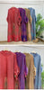 Red Pleated Hand-Cranked Floral Print Women's Long Dress Long Sleeve Elegant Temperament Elastic Loose Dresses 2DB4509