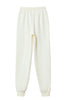 Tapered Sweatpants Winter Versatile Thicken Warm Women's Pants Butterfly Embroidery Fit Casual Trousers 12544153