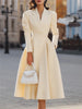 Casual Long Sleeve Maxi Dress Women Autumn Winter Party A-line Slim Dresses Elgant Vestidos
