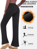 Women's Soft Flare Pants High Waisted Tummy Control Workout Yoga Leggings Bell Bottoms