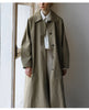 British Style Mid-Length Trench Coat Women's Loose Loose Casual Single Breasted Windbreaker 2DB5048