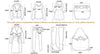 Women Big Faux Fur Lapel V‑Neck Wool Blend Blazer Jacket Double Button Fitted Waist Long Sleeve Elegant Outerwear Coat
