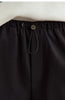 Minimalist Women's Casual Pants Winter Classic Versatile Warm Elastic Drawstring Loose Pants Female Trousers 12424082