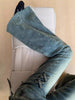 Retro High Waist Solid Color Micro-Flare Women Jeans Y2K Street Clothing Slim and Slim Stretch Flared Pants