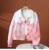 Spring Autumn Denim Jacket Women Single-Breasted Long Sleeve Short Jeans Coat Female Casual Cowboy Overcoat Ladies Tops