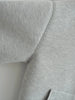 Autumn Women Gray Jacket with Hood Long Sleeve Big Pocket Zipper Jacket Coat Woman Loose Casual Outerwear Coat Tops