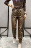 Autumn Winter Cotton Trousers Women's Snow Waterproof Warm Pants Winter Drawstring Thicken Casual Harem Pants