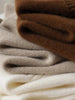 100% pure cashmere cardigan women's winter coat thickened loose knit sweater coat