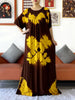 Party Dress Tie-dry Printed Cotton Women Boho Maxi Dress Casual Holiday Party Dresses Indie Folk African Vestidos