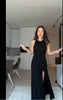 Soft Knitted Set Women Autumn Winter Casual Long Sweater Cardigan with Belt & Vest Midi Dresses Solid Tracksuit