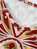 Four Seasons Colorful Paisley Floral Pattern Print vacation style women's dress