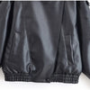 Stand Collar Leather Bomber Jacket For Women Spring Autumn Pockets Motorcycle Jacket Street Y2K Lady Bike Outerwear