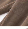 Women Fleece Lined Trousers Fall Winter Wearable Worn Resistant Cuffed Pants Loose High Waist Long Warm Casual Trousers