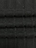 Plus Size Women's Solid Color V-Neck Long Sleeve Pit Stripe Dresses