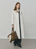 British Style Design Stand Collar Windbreaker Trench Jacket for Women Autumn Casual Chic Coats for Women