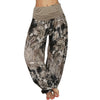 Plus Size 1XL-8XL Woman‘s Multi-color Digital Printed Harem Pants Trousers Ladies Long Leg Wide Leg Pants Pants