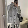 Autumn Winter Loose Cardigan Sweater Women Knitted Coats Female Long Sleeve Casual Knitwear Knit Cardigans Shirt Tops