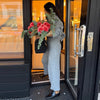 Casual Solid Knit Top Pants Set Women Stand Collar Full Sleeve Sweater Wide Leg Trousers Sets Autumn Lady Suit