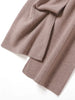 100% Merino Wool Pants Women Autumn Winter Casual Wide Leg Trousers Middle Seam Style Knitted Cashmere Soft Lace-up Pants