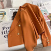 Blazer Women Short Jacket Spring Autumn Korean Casual Long Sleeved Chic Office Lady Blazers Clothing Female Top Coat