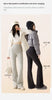 Winter High Waist Flared Pants Women Tummy Control Velvet Bell Bottom Trousers Thick Warm Wide Leg Pants Casual Streetwear Fashi