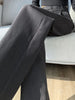 Brown Woolen Suit Pants for Women in Autumn and Winter Narrow Version Straight Wide-leg Pants with Drape