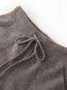 100% Merino Wool Pants Women Jogger Trousers Autumn Winter French Style Thick Soft Casual Female Knit Pencil Pants