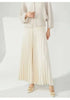 niche design pleated pants for women loose casual wide leg elastic waist trousers spliced tide straight 2DB2555