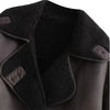 Mujer Woman Thick Faux Leather Jackets for Women Autumn Winter Warm Coats Female Demi-season Plush Jacket Women Outerwears